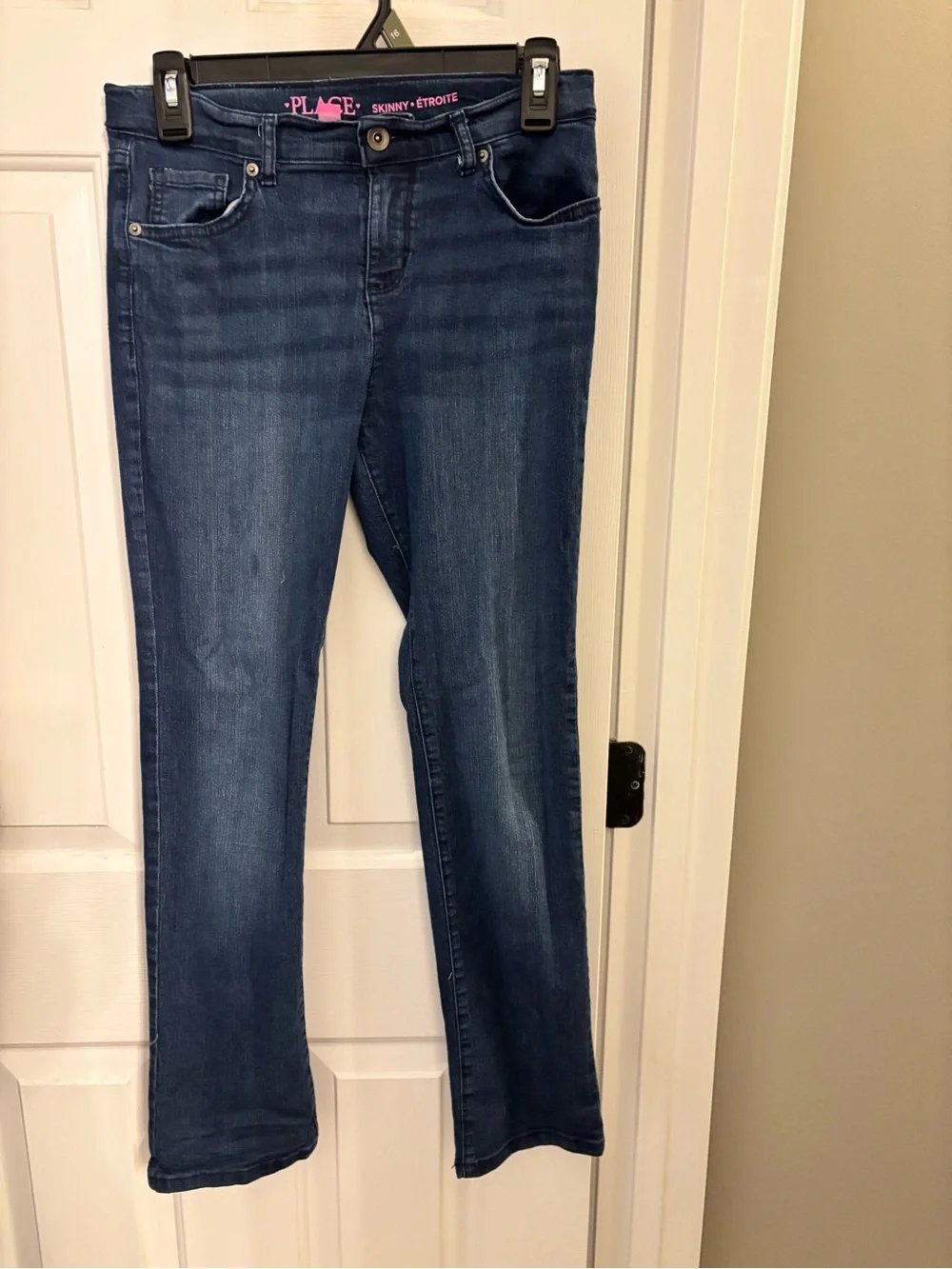 The Children's Place Dark Blue Skinny Jeans - Girls